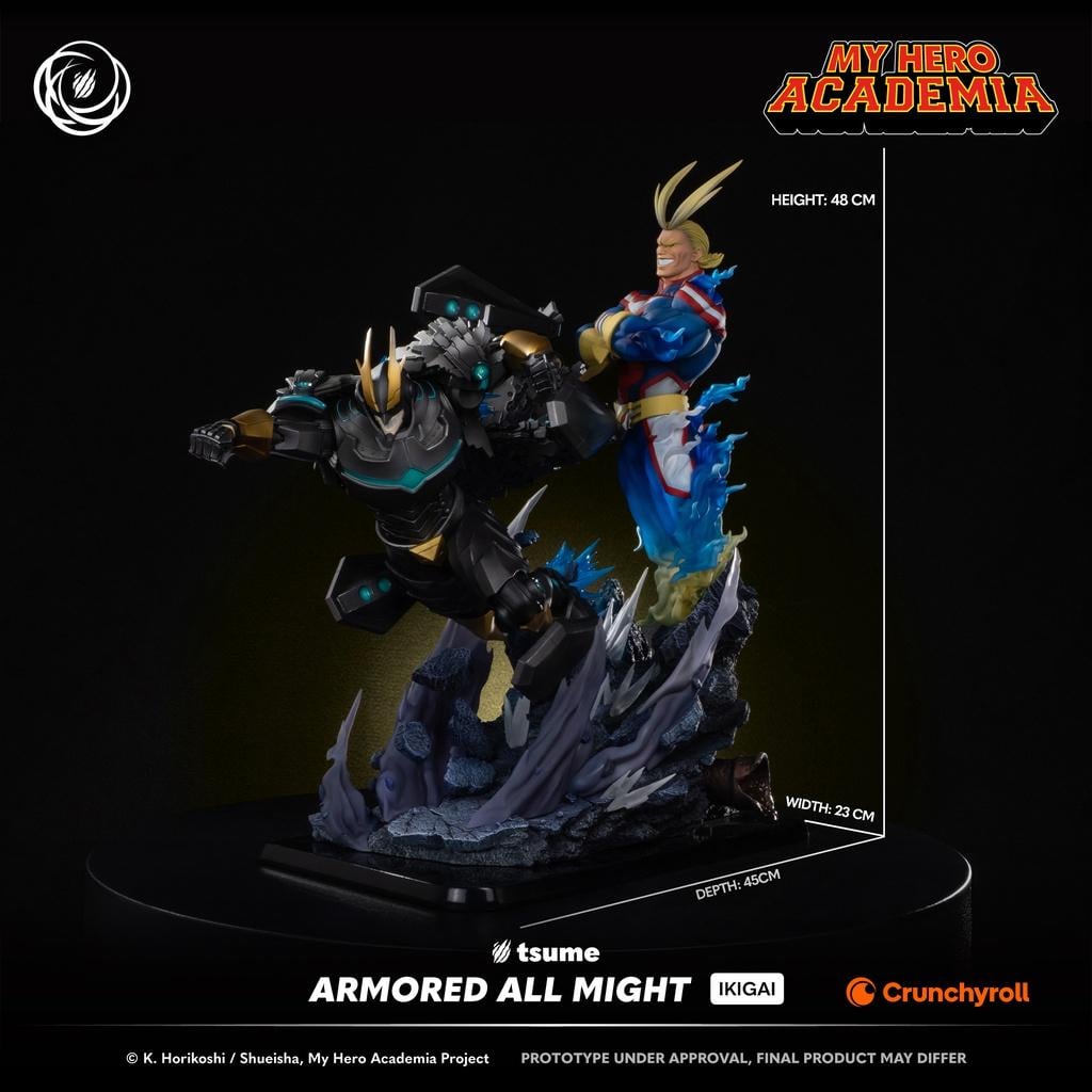 MY HERO ACADEMIA - Armored All Might - Statue Ikigai 1/6 By Tsume 48cm - 6
