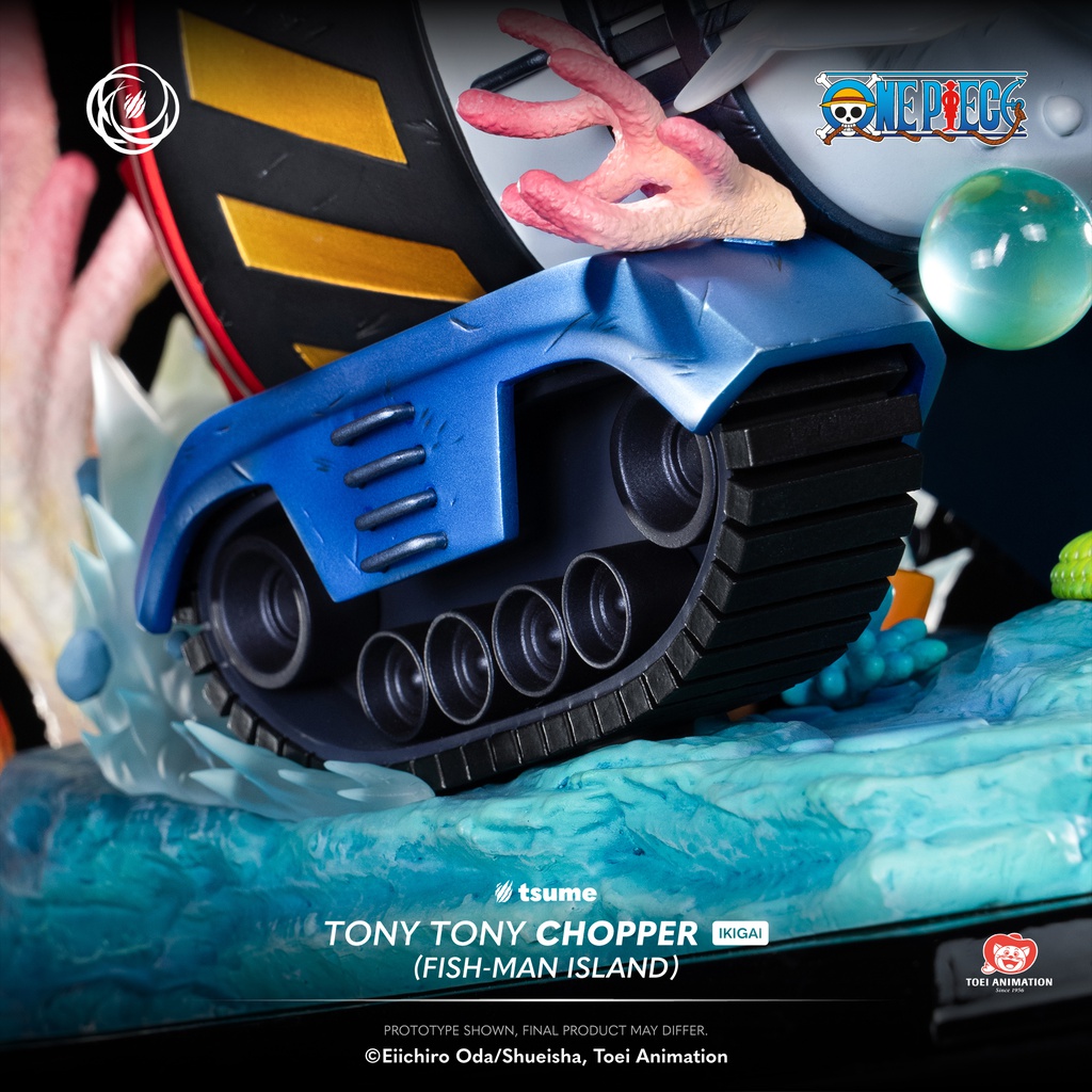 ONE PIECE - Chopper "Fish-Man Island" -Statue Ikigai 1/6 By Tsume 34cm