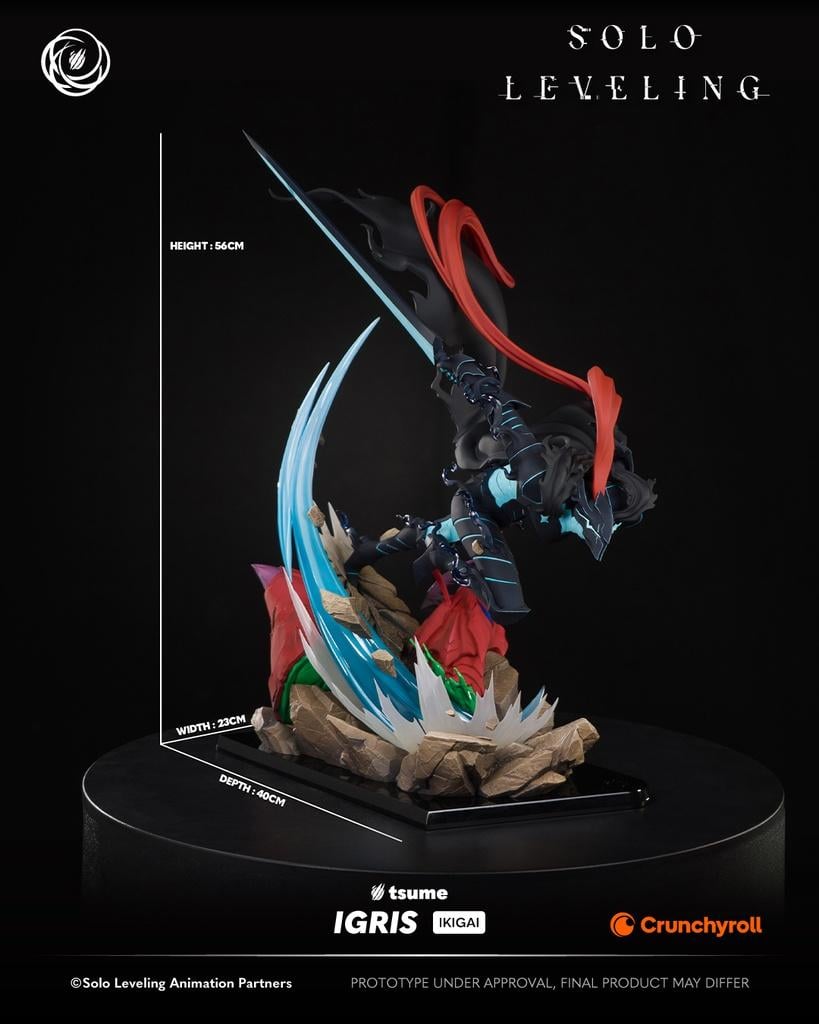 SOLO LEVELING - Igris - Statue Ikigai 1/6 By Tsume 56cm - 6