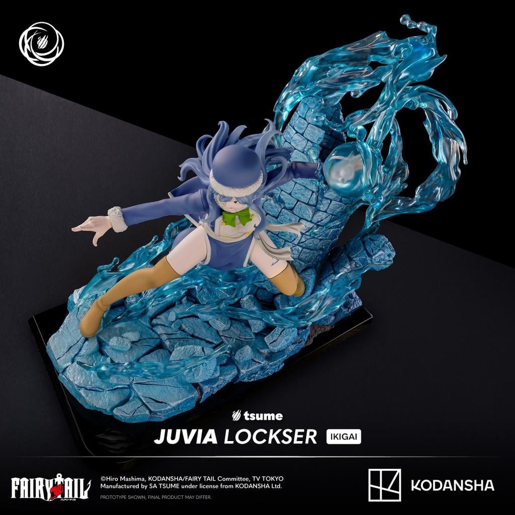FAIRY TAIL - Juvia Lockser - Statue Ikigai 1/6 By Tsume 36cm - 4