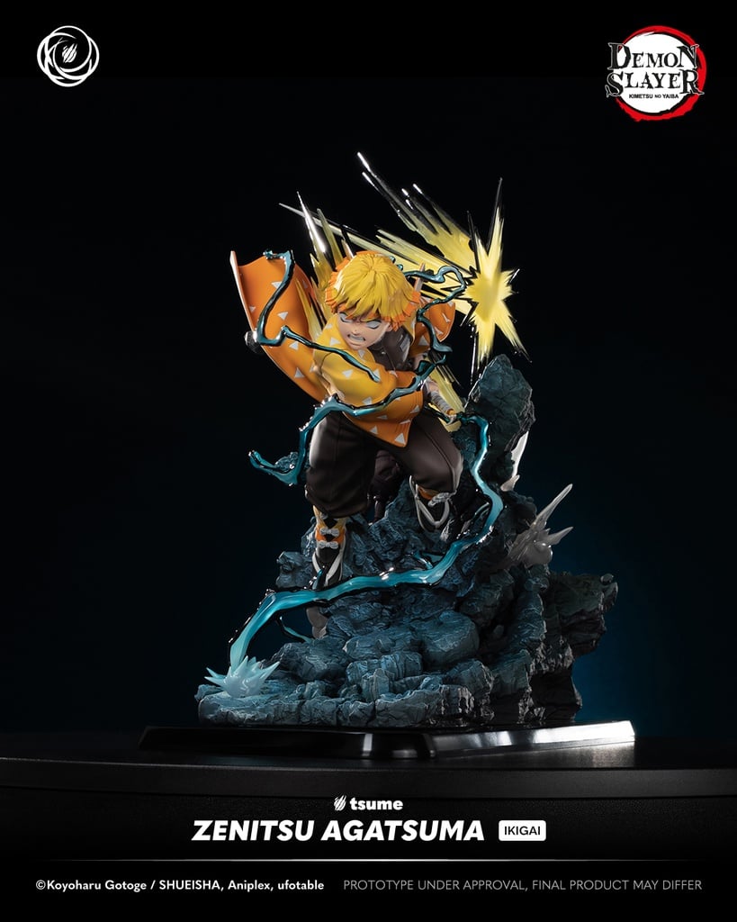 DEMON SLAYER - Zenitsu Agatsuma - Statue Ikigai 1/6 By Tsume 41cm