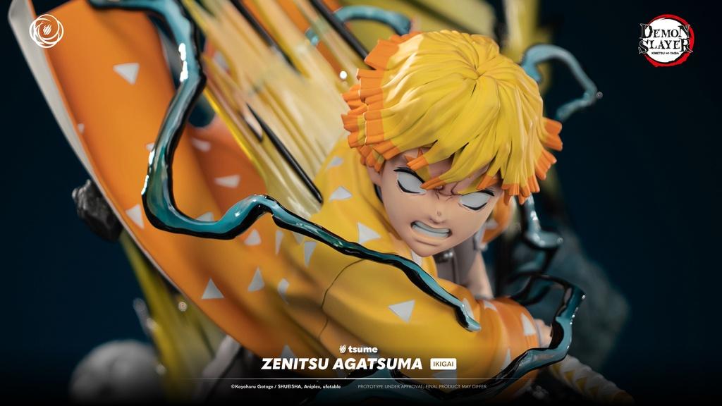 DEMON SLAYER - Zenitsu Agatsuma - Statue Ikigai 1/6 By Tsume 41cm - 3