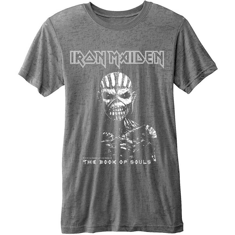IRON MAIDEN TShirt BurnOut The Book of Souls (S)