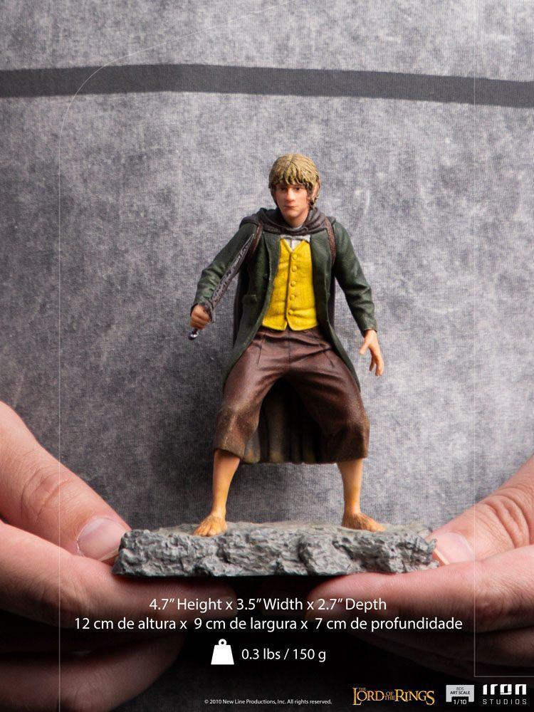LE SEIGNEUR DES ANNEAUX - Merry - Statuette BDS ArtScale 1/10 - 12 cm - 6