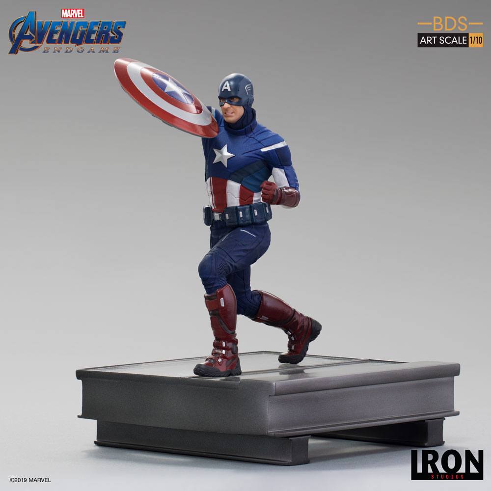 AVENGERS ENDGAME - Statue BDS Art - Captain America - 21cm_IMAGE_2