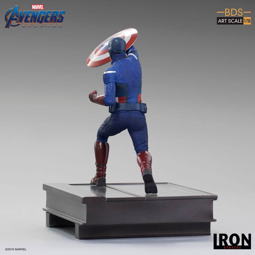 AVENGERS ENDGAME - Statue BDS Art - Captain America - 21cm_IMAGE_4