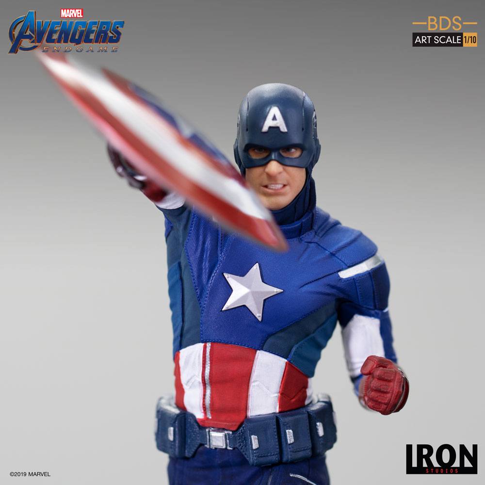 AVENGERS ENDGAME - Statue BDS Art - Captain America - 21cm_IMAGE_6