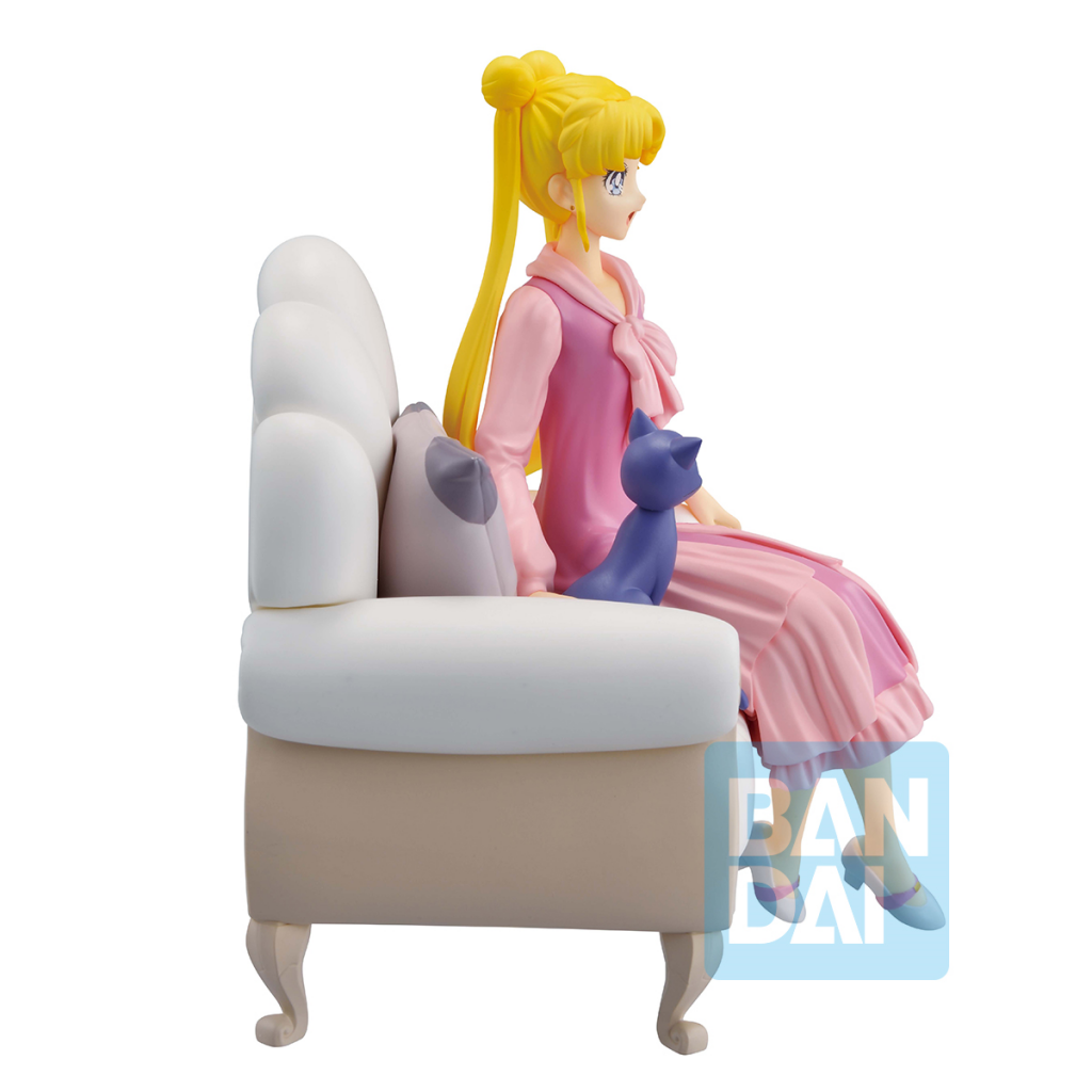 SAILOR MOON COSMOS - Usagi & Luna - Figurine Antique Style 13cm - 2