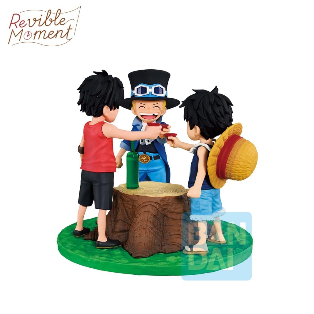 ONE PIECE - Ace & Sabo & Luffy - Figure Dramatic Memories 10cm - 2
