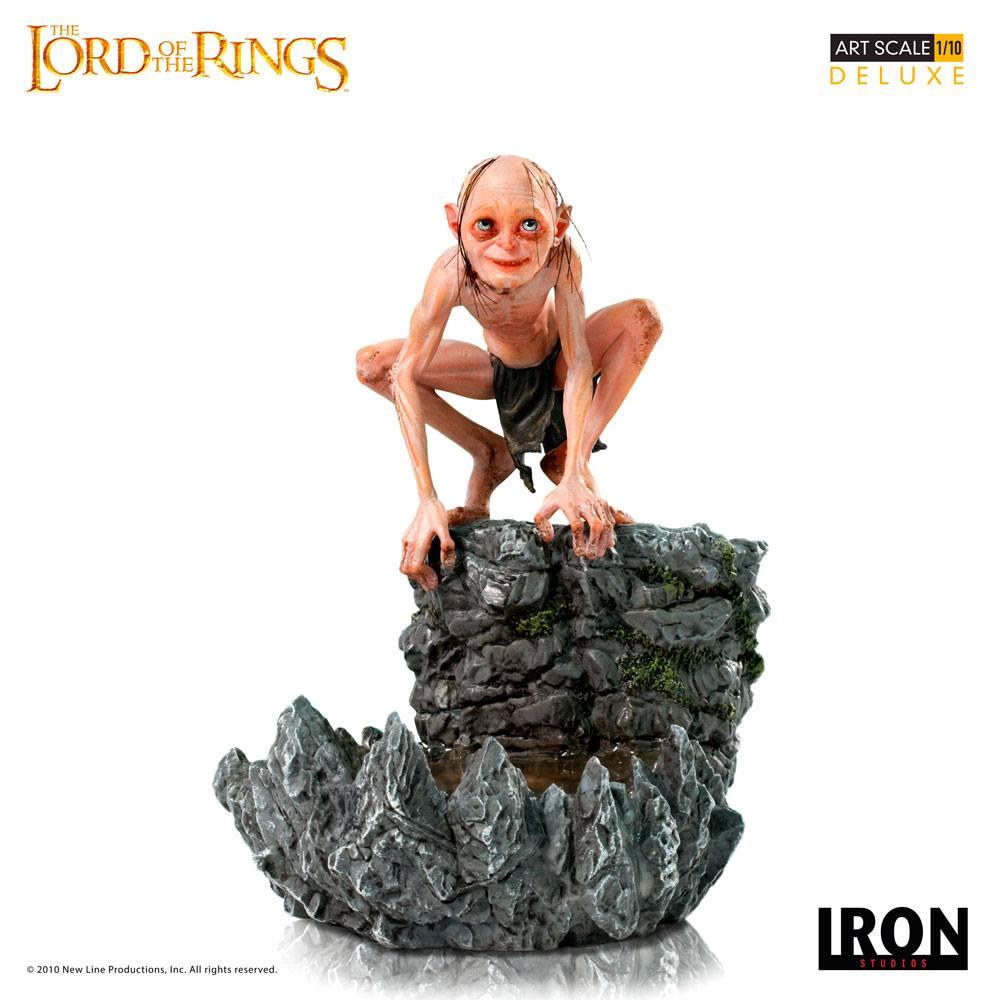 LORD OF THE RINGS Gollum Statuette Deluxe Art Scale 12cm