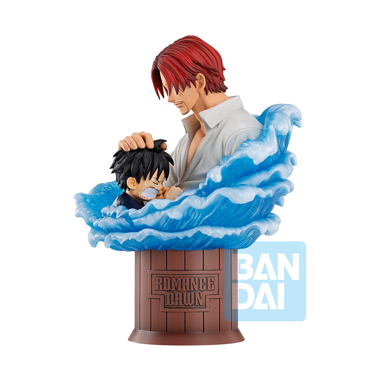 ONE PIECE - Shanks & Luffy - Figurine Red Hair Pirates 15cm