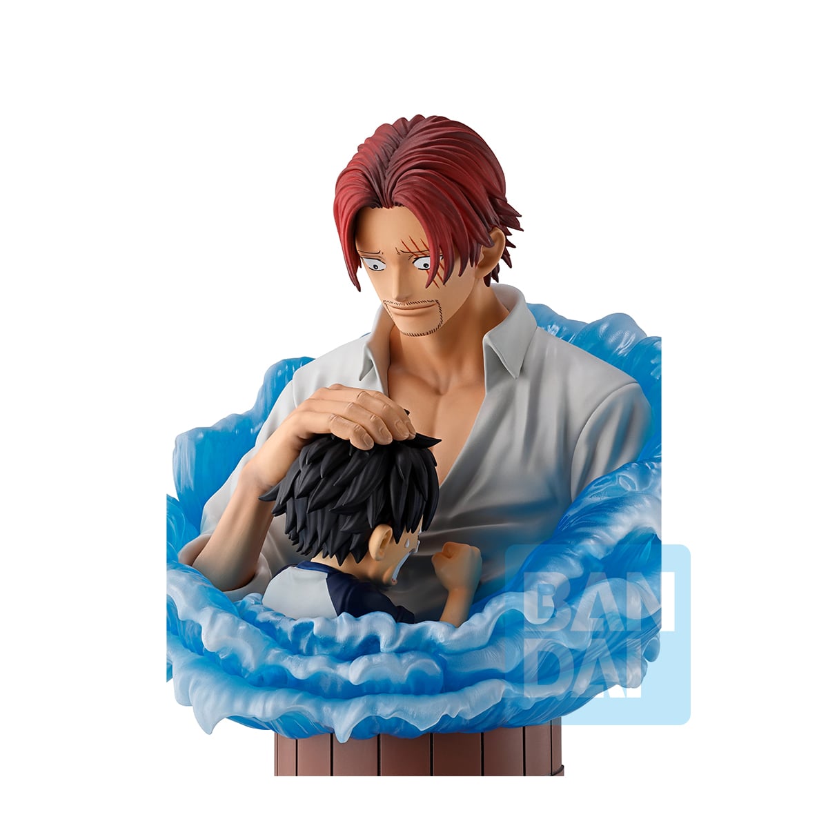 ONE PIECE - Shanks & Luffy - Figurine Red Hair Pirates 15cm