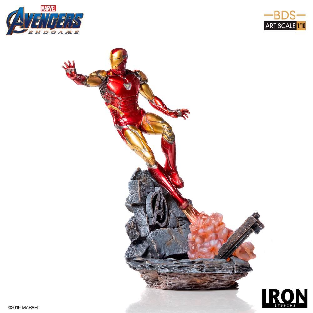 AVENGERS ENDGAME Iron Man Mark 85 Standard Version Statue 29cm