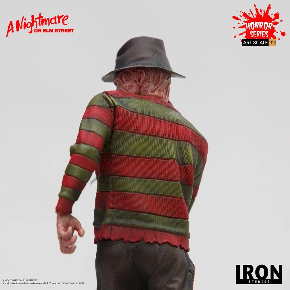 NIGHTMARE ON ELM STREET - Freddy Krueger - Statue Art Scale 19cm - 4