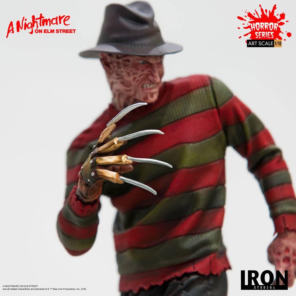 NIGHTMARE ON ELM STREET - Freddy Krueger - Statue Art Scale 19cm - 5