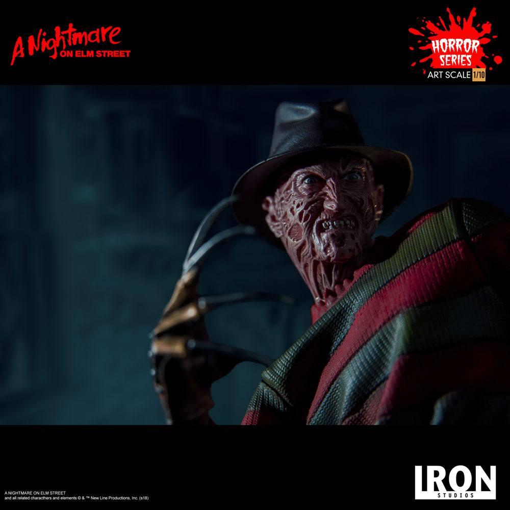 NIGHTMARE ON ELM STREET - Freddy Krueger - Statue Art Scale 19cm - 6