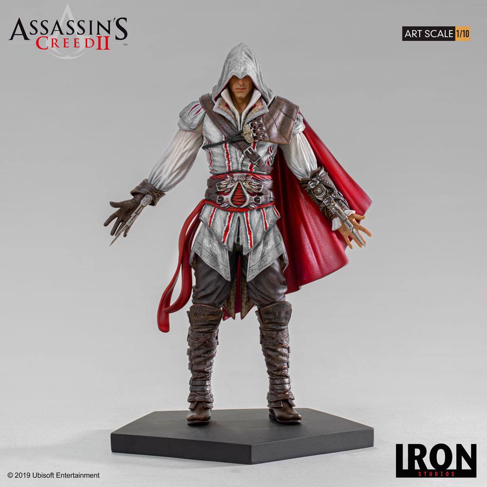 ASSASSINS CREED II Ezio Auditore フィギュア ASSASSIN'S CREED II - Figure 1/10 Art Scale - Ezio Auditore 21cm