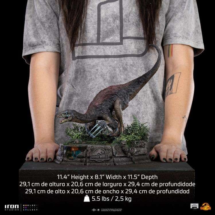 JURASSIC WORLD DOMINION - Therizinosaurus - Statue Art Scale 1/20 29cm - 6