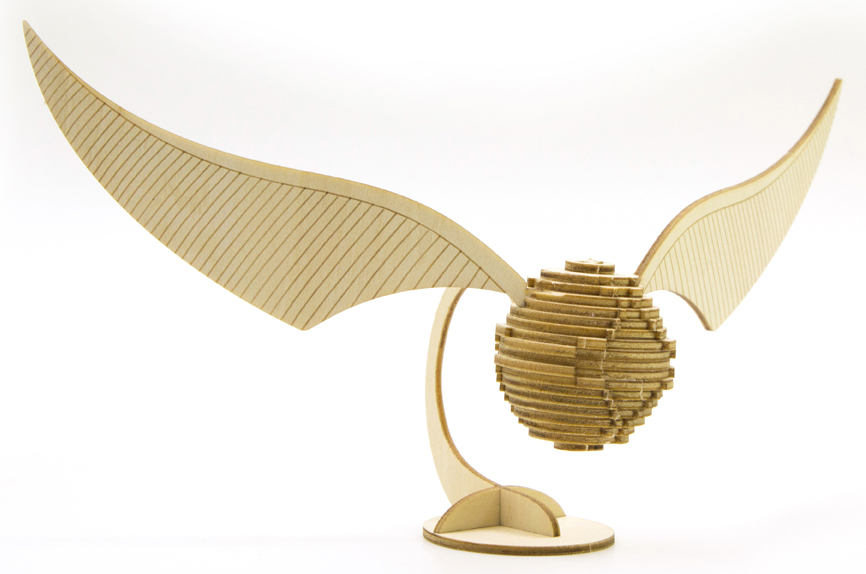 HARRY POTTER - IncrediBuilds 3D - Golden Snitch : ShopForGeek.com ...
