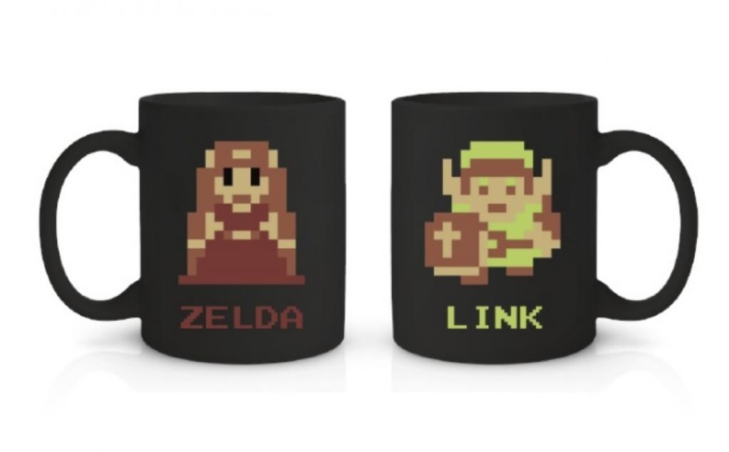 ZELDA Coffee Mug 600ml 8Bits Tasse Zelda