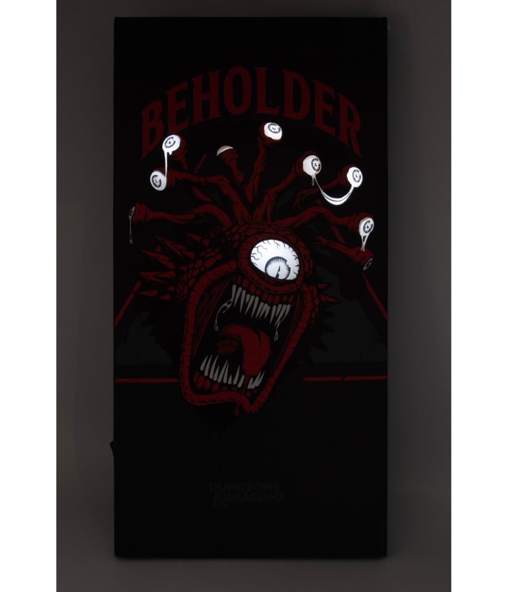 DONJONS & DRAGONS - Beholder - Canvas avec 6 lumières LED 20X3X40cm - 2