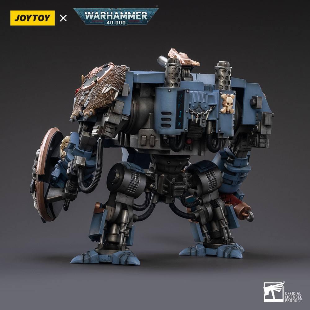 WARHAMMER 40K - Space Wolves Dreadnought Frère Hvor - Figurine 20cm - 3