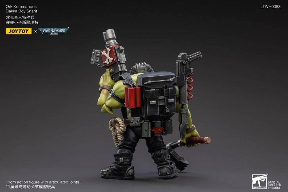 WARHAMMER 40K - Ork Kommandos Dakka Boy Snarit - Figurine 12cm - 2