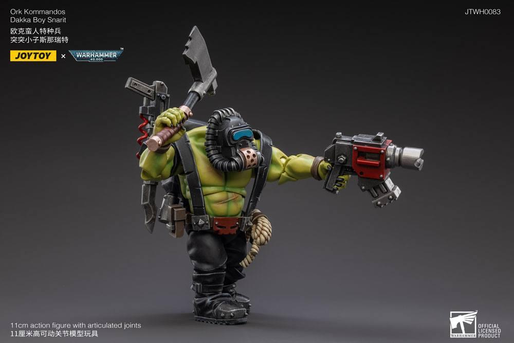 WARHAMMER 40K - Ork Kommandos Dakka Boy Snarit - Figurine 12cm - 3