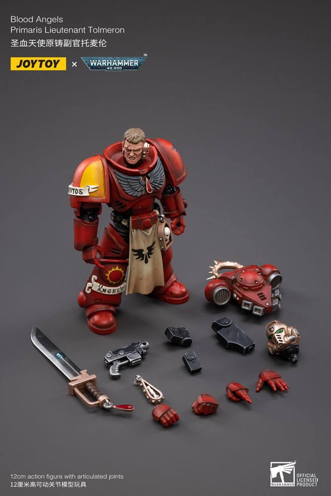WARHAMMER 40K - Blood Angels Lieutenant Primaris Tolmeron - Fig. 12cm - 6