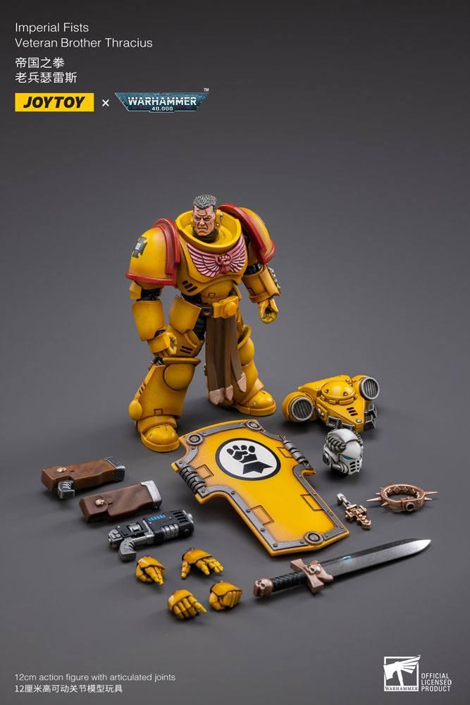 WARHAMMER 40K - Imperial Fists Frère Vétéran Thracius - Fig. 12cm - 6