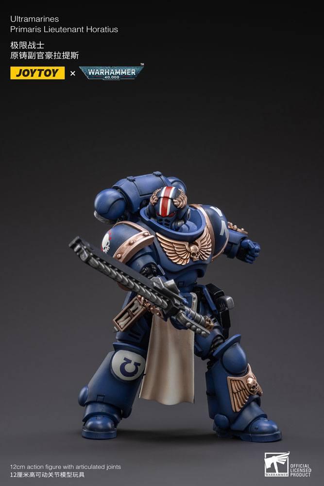 WARHAMMER 40K - Ultramarines Lieutenant Primaris Horatius - Fig. 12cm - 4