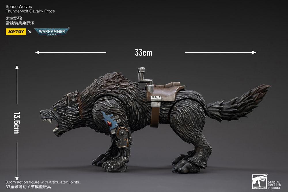WARHAMMER 40K - Space Wolves Cavalerie Thunderwolf Frode - Fig. 1/18 - 5