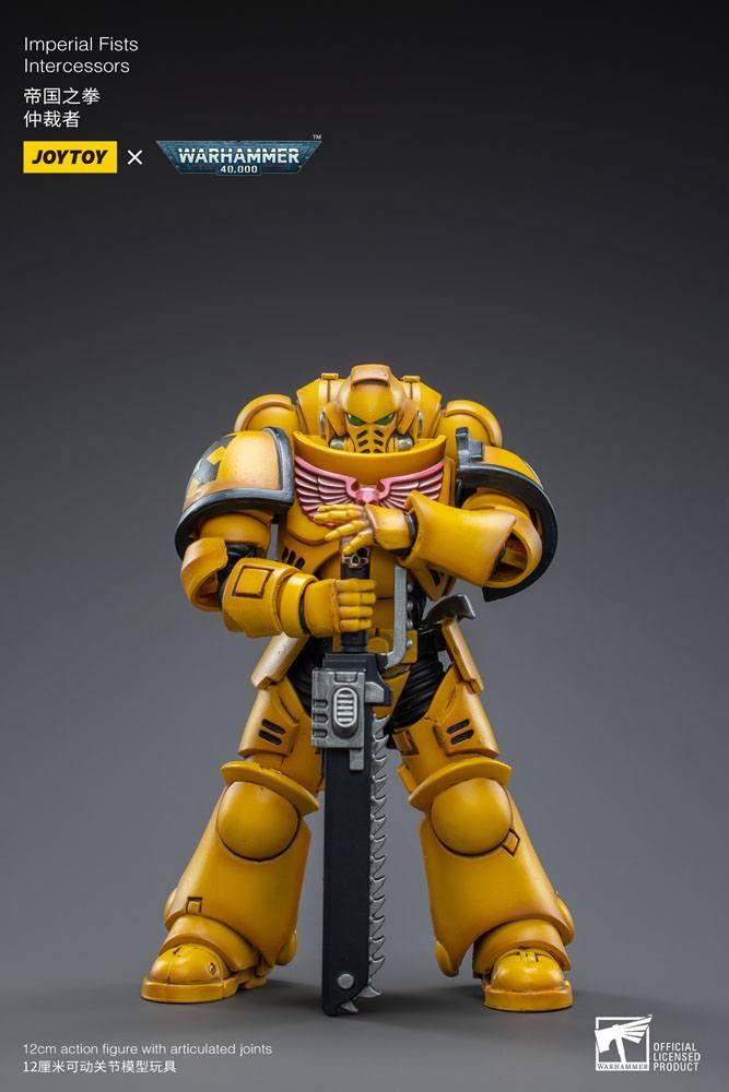 WARHAMMER 40K - Imperial Fists Intercessors - Figurine 1/18 12cm - 2