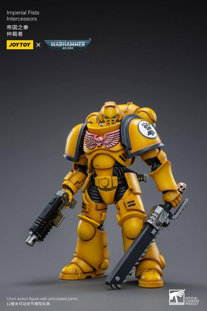 WARHAMMER 40K - Imperial Fists Intercessors - Figurine 1/18 12cm - 3