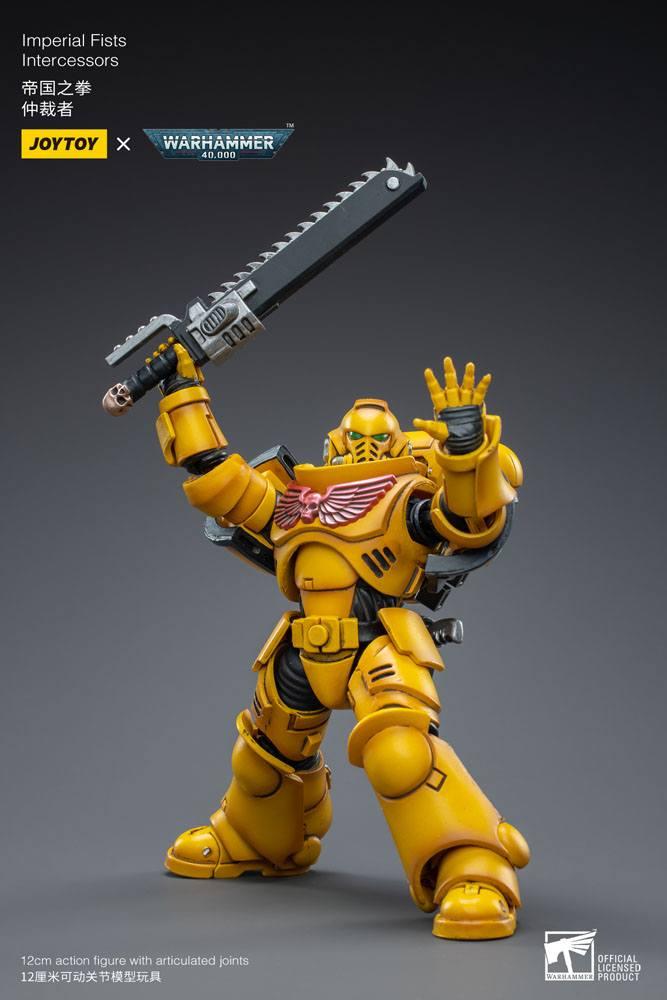 WARHAMMER 40K - Imperial Fists Intercessors - Figurine 1/18 12cm - 4