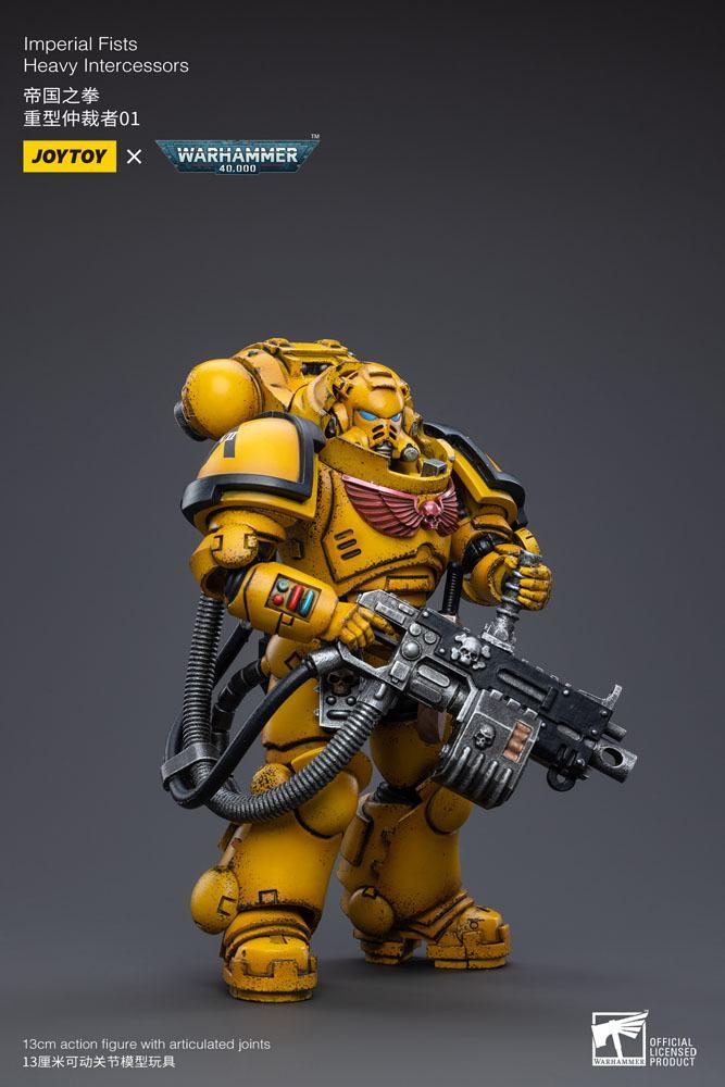 WARHAMMER 40K - Imperial Fists Heavy Intercessors 1 - Fig. 1/18 13cm - 5