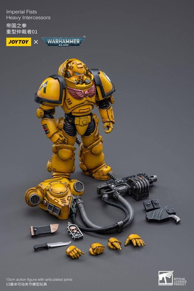WARHAMMER 40K - Imperial Fists Heavy Intercessors 1 - Fig. 1/18 13cm - 6