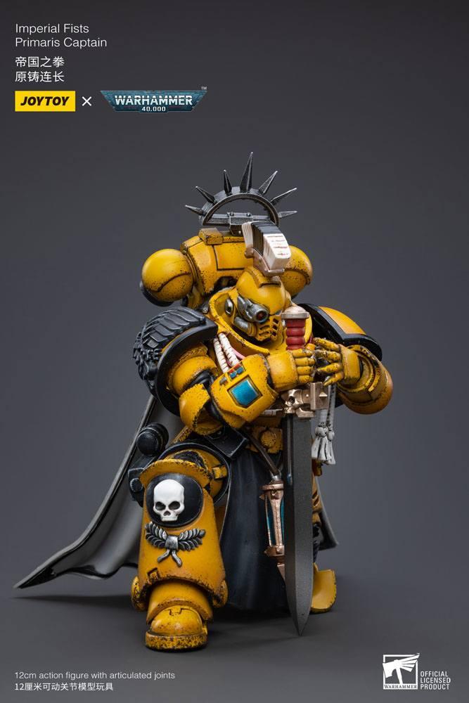 WARHAMMER 40K - Imperial Fists Cap. Primaris Alros Lysigal - Fig. 12cm - 4