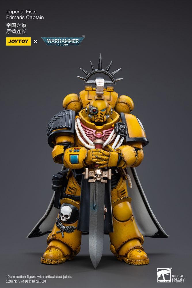 WARHAMMER 40K - Imperial Fists Cap. Primaris Alros Lysigal - Fig. 12cm - 5