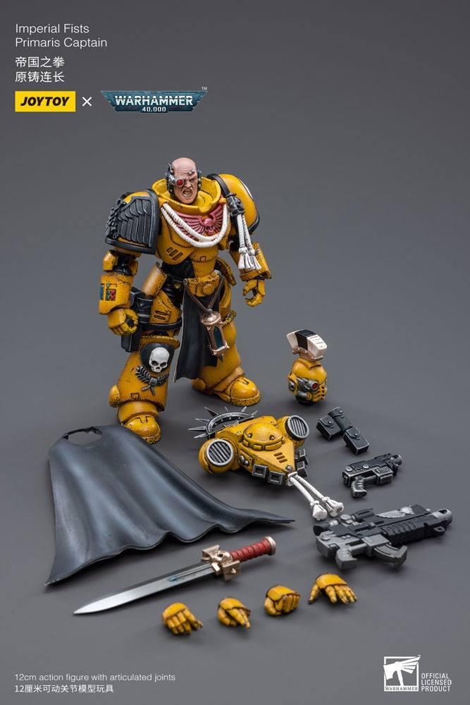WARHAMMER 40K - Imperial Fists Cap. Primaris Alros Lysigal - Fig. 12cm - 6