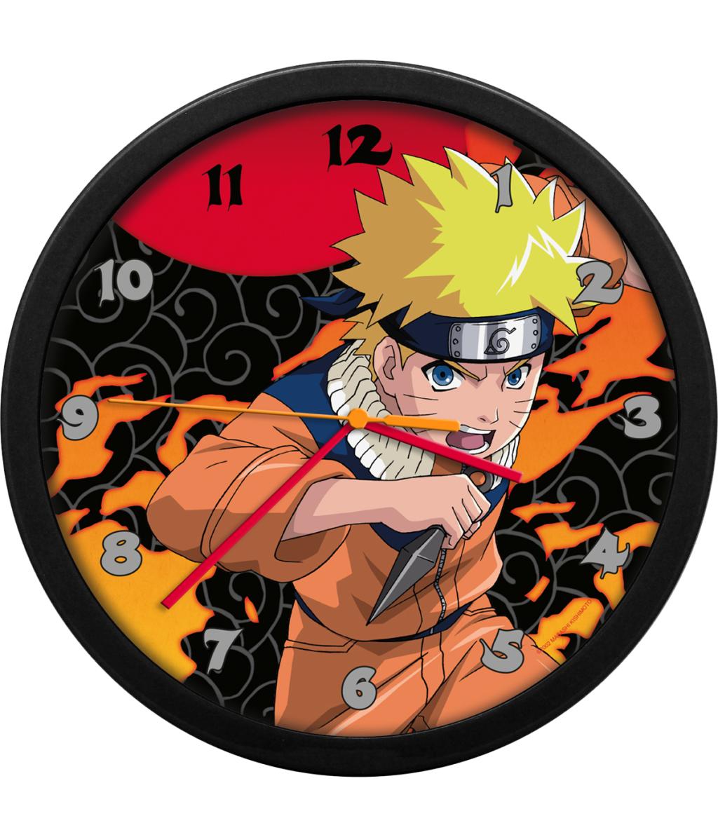NARUTO - Wall Clock 25x25cm : ShopForGeek.com: Clock Joy Toy Naruto