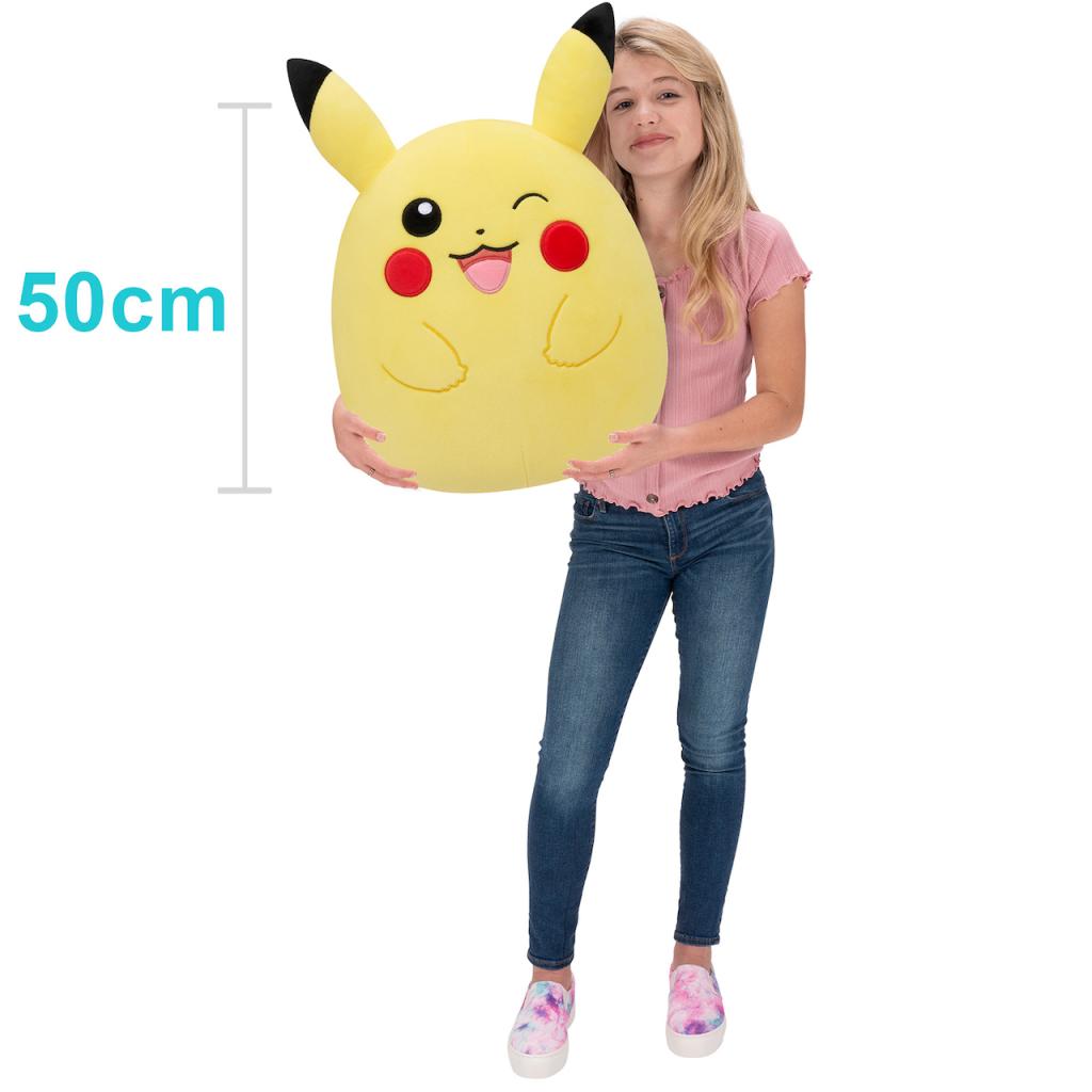 POKEMON - Pikachu - Peluche Squishmallow 50cm - 3