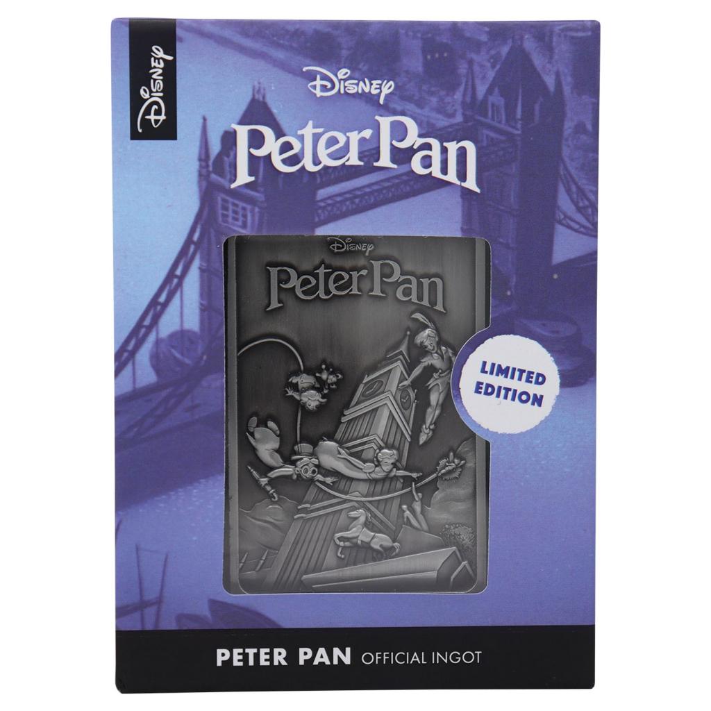 DISNEY - Peter Pan - Lingot en Métal - Limited Edition - 2