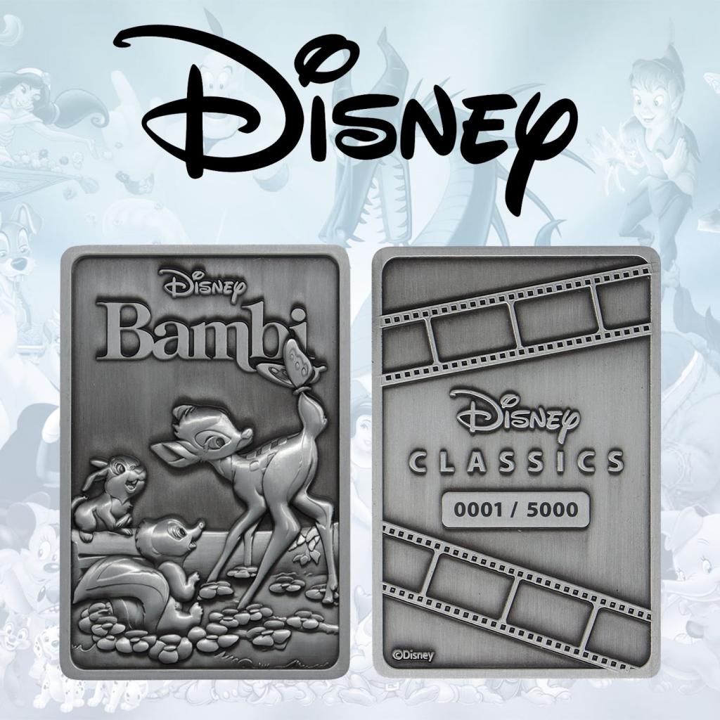 DISNEY - Bambi - Lingot en Métal - Limited Edition - 4