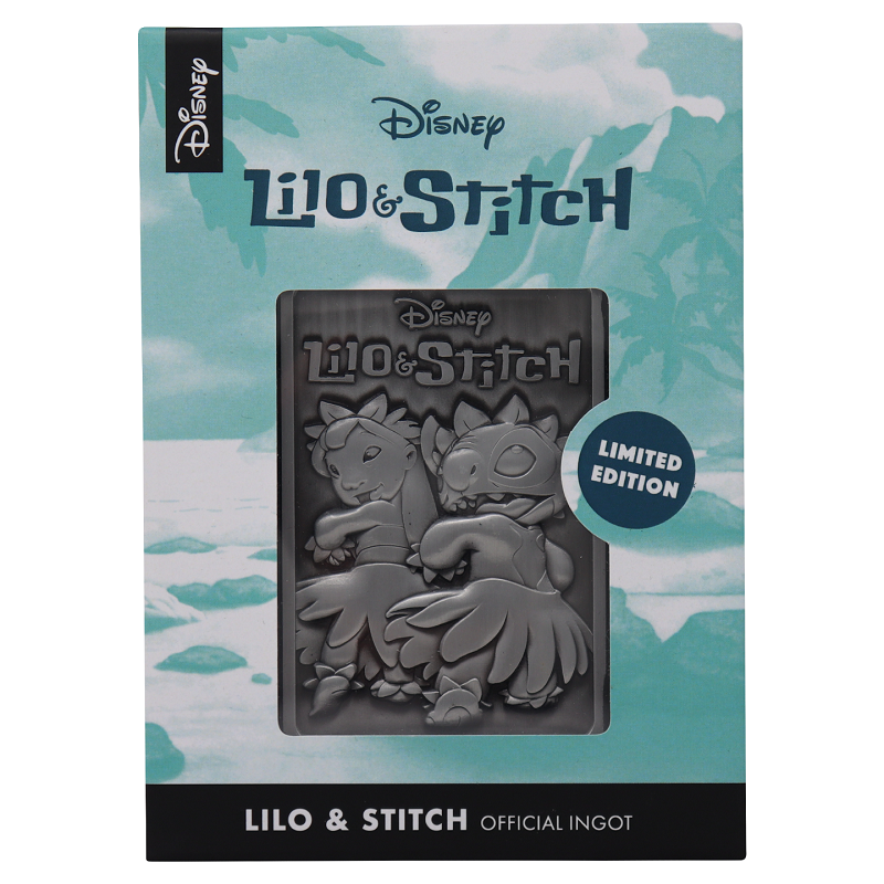 LILO & STITCH - Lingot en Métal - Limited Edition - 2
