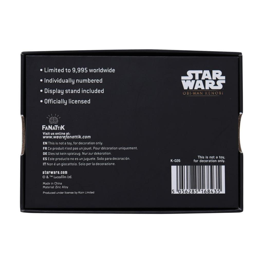 STAR WARS - Obi-Wan Kenobi - Lingot en Métal Collection Limitée - 2