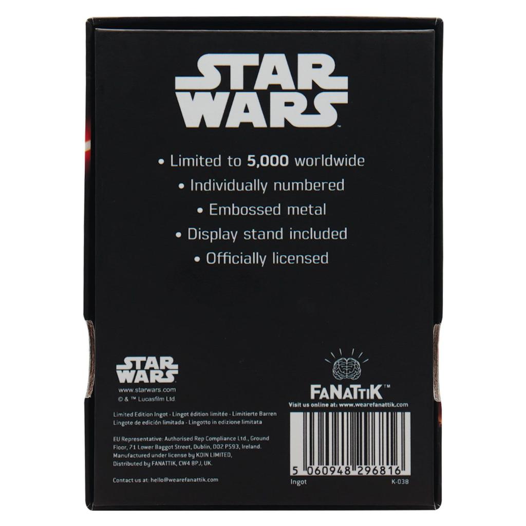 STAR WARS 5 - Luke & Darth Vader - Limited Edition Ingot - 4
