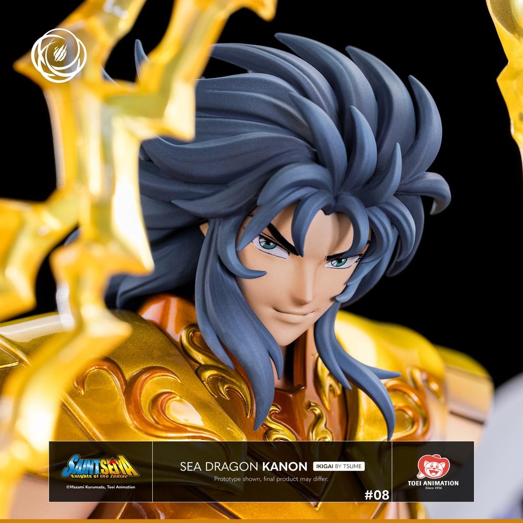 SAINT SEIYA - Sea Dragon Kanon -Statue Ikigai Résine 1/6 By Tsume 45cm - 2