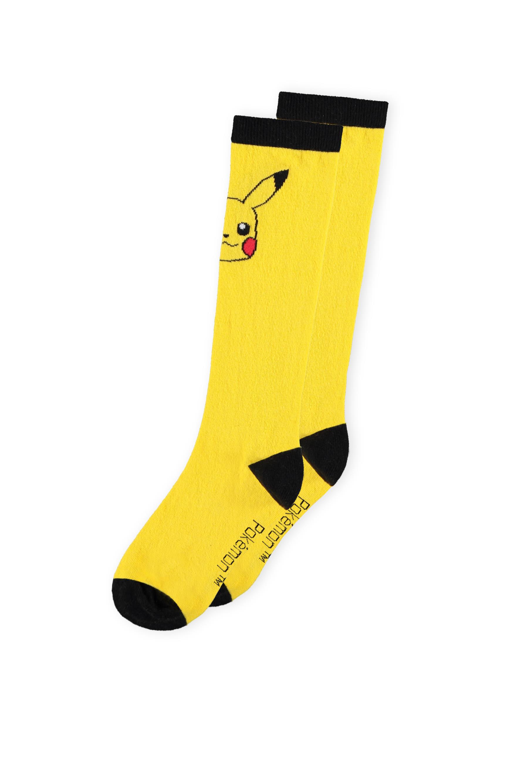 POKEMON - Pikachu - High Socks (T35-T38)_IMAGE_2