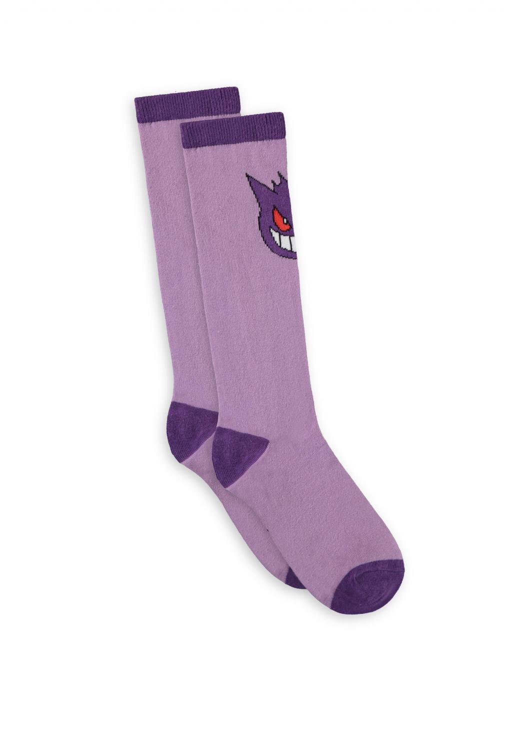 POKEMON - Ectoplasma - Paires de Chaussettes Hautes (T39-T42) - 3